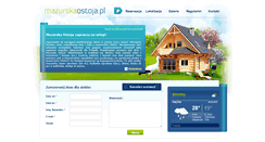 Desktop Screenshot of mazurskaostoja.pl